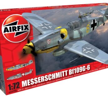 Airfix 1:72 Messerschmitt Bf109G-6 Kit ()