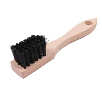 Wooden Natural 6″ Shoe Welt Dauber Brush and Polish Applicator – Shoe Shine Brush with Bla