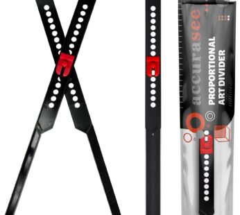 Accurasee Artist 11 Inch Proportional Divider – Upgraded Drawing Supplies & Drafting Tools