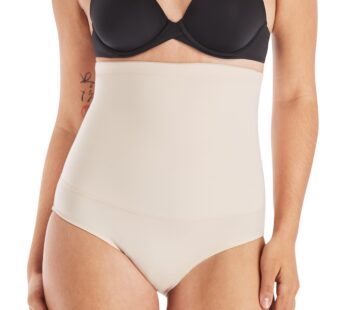 Maidenform womens Firm Control High Waist Fl1854 shapewear briefs, Latte Lift, Medium US