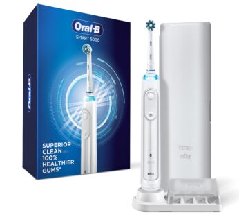 Oral-B Pro 5000 Smartseries Power Rechargeable Electric Toothbrush with Bluetooth Connecti