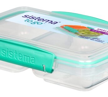 Sistema 11.8 Ounce Small Split Storage Container (Colors may vary)