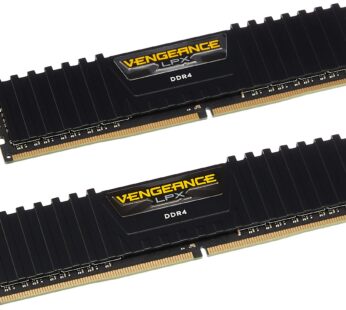 Corsair CMK8GX4M2A2400C14 Vengeance LPX 8GB (2x4GB) DDR4 DRAM 2400MHz (PC4-19200) C14 Mem