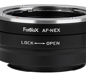 Fotodiox Lens Mount Adapter – Compatible with Sony A-Mount DSLR (Minolta AF A-Type) Lens t