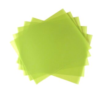 5 Sheet Bundle 1 Micron (14,000 Grit) PSA Lapping Microfinishing Film Aluminum Oxide (AO)