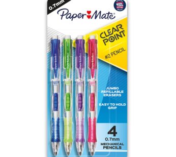 Paper Mate Clearpoint Mechanical Pencils 0.7mm, HB #2 Pencil Set, Art Supplies, Teacher Su