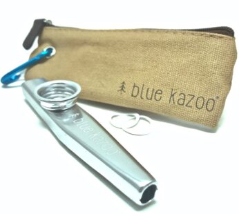 The Original Blue Kazoo – Aluminum Musical Instrument – Ultralight Backpacking Kazoo – Inc