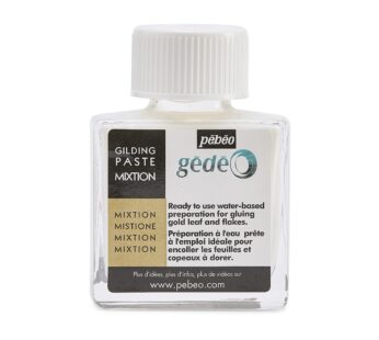 Pebeo 766544 Gedeo Gilding Art Paint Paste, 2.53 Fl Oz (Pack of 1), Gold