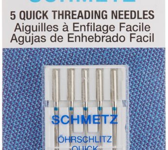 Schmetz Self-Threading Machine Needle 14/90, Size 90/14 5/Pkg