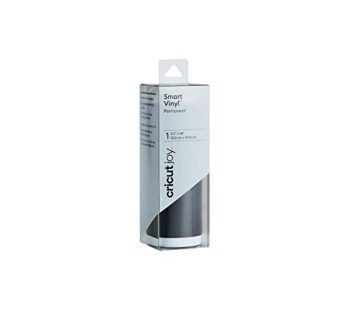 Cricut Smart Permanent Vinyl (5.5in x 48in, Black) for Joy machine – matless cutting for s