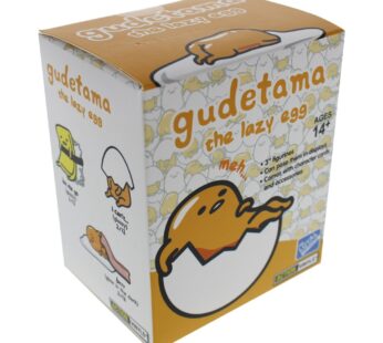 Gudetama Lazy Egg Figurine, Blind Box, Contain 1 Random Figure, 3 Inches Vinyl Figure