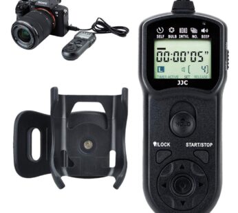 Intervalometer Wired Timer Remote Shutter Release Control & Clip Holder for Sony A7RV A7R