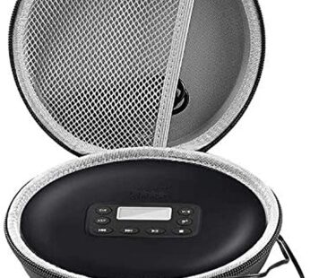 Portable CD Player Case Compatible with GPX/for Soulcker/for ARAFUNA/for HOTT CD204 903TF