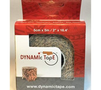 Dynamic Tape 38138 Tape, 5cm X 5m, Black Tattoo, Single Roll