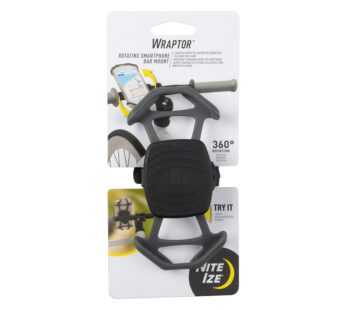 Nite Ize Wraptor Rotating Smartphone Bar Mount – Cell Phone Mount for Bikes, Strollers & M
