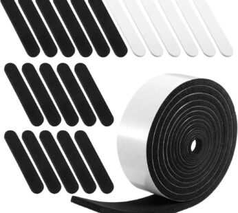 Outus 23 Pieces Hat Size Tape Reducer Foam Reducing Tape Roll Self Adhesive for Hat Cap Bl