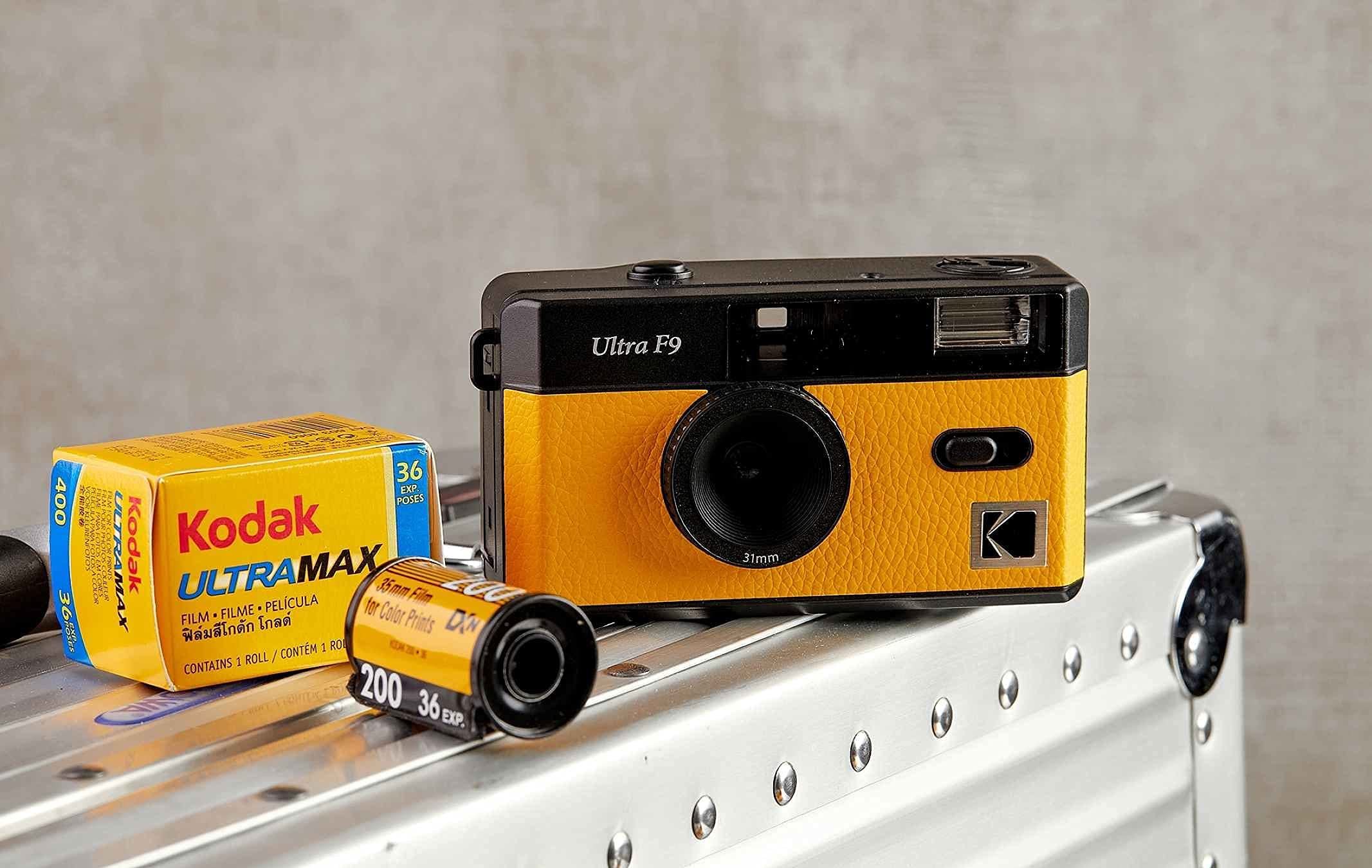 Kodak Ultra F9 Film Camera, 35mm, Black x Yellow - Image 7