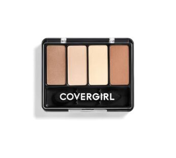 COVERGIRL – Eye Enhancers 4-Kit Eyeshadow, silky, sheer formula, double ended applicator, 100% Cruelty-free