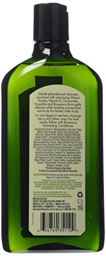 Avalon Organics Shampoo, Volumizing Rosemary, 11 Oz - Image 2