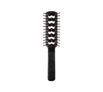 Cricket Static Free Mini Fast Flo Vent Hair Brush for Travel, Blow Drying, Styling and Detangling for Long Short Thick Thin Curly Straight Wavy All Hair Types