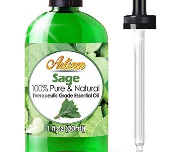 Artizen 30ml Oils – Sage Essential Oil – 1 Fluid Ounce