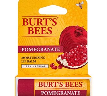 Burt’s Bees Lip Balm, Pomegranate Oil, 0.15 Ounce (Pack of 12)