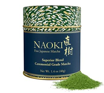 Naoki Matcha Superior Ceremonial Blend ? Authentic Japanese First Harvest Ceremonial Grade Matcha Green Tea Powder from Uji, Kyoto (40g / 1.4oz)