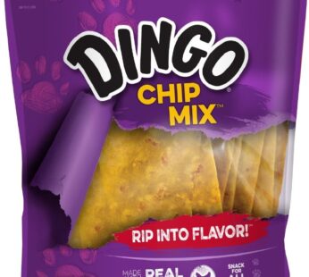 Dingo Chip Mix 16 Ounces, Rawhide For Dogs, Made With Real Chicken