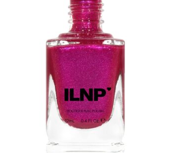 ILNP Pucker Up – Vibrant Pink Shimmer Nail Polish