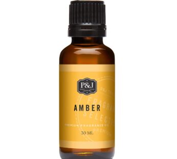 P&J Trading Fragrance Oil | Amber Oil 30ml – Candle Scents for Candle Making, Freshie Scents, Soap Making Supplies, Diffuser Oil Scents