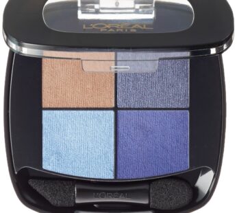L’Or?al Paris Colour Riche Eye Pocket Palette Eye Shadow, Bleu Nuit, 0.1 oz.