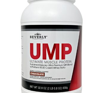 Beverly International UMP Protein Powder, Chocolate. Unique Whey-Casein Ratio Builds Lean Muscle. Easy to Digest. No Bloat. (32.8 oz) 2lb .8 oz