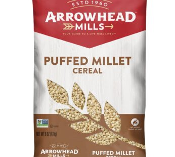 Arrowhead Mills Puffed Millet Cereal, 6 oz – Pack of 6