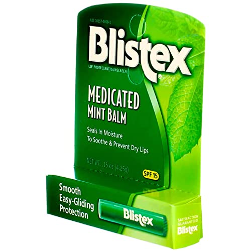 Blistex Lip Balm SPF 15 Mint, 0.15 Ounce Pack of 5 - Image 6