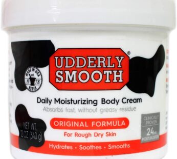 Udderly Smooth Body Cream 12 oz (Pack of 5)