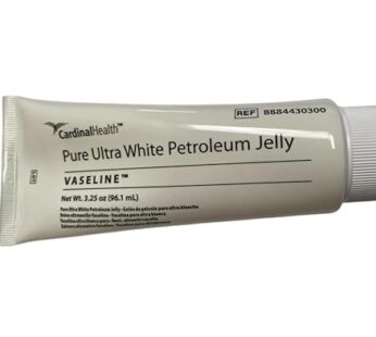 Vaseline Pure Ultra White Petroleum Jelly Ointment, Kendall, 2-pack, 3.25 oz. each
